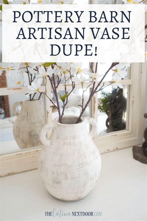 pottery barn vase dupe